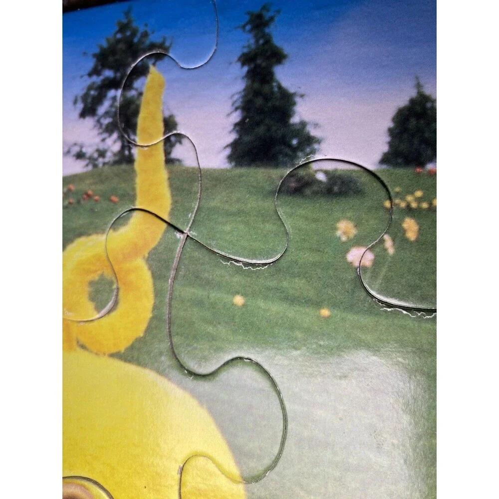 Vintage 1998 Teletubbies 24 Piece MB Puzzle Laa-Laa Dipsy Bunnies Kids Size